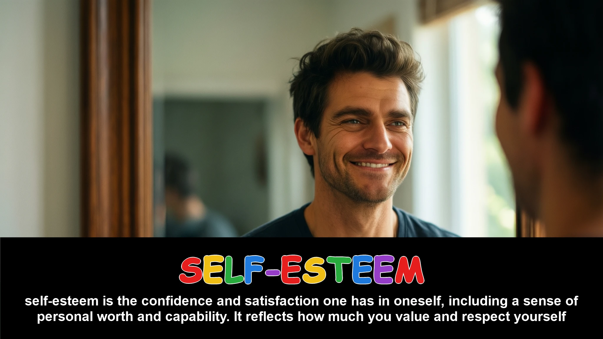 English Illustration for self-esteem